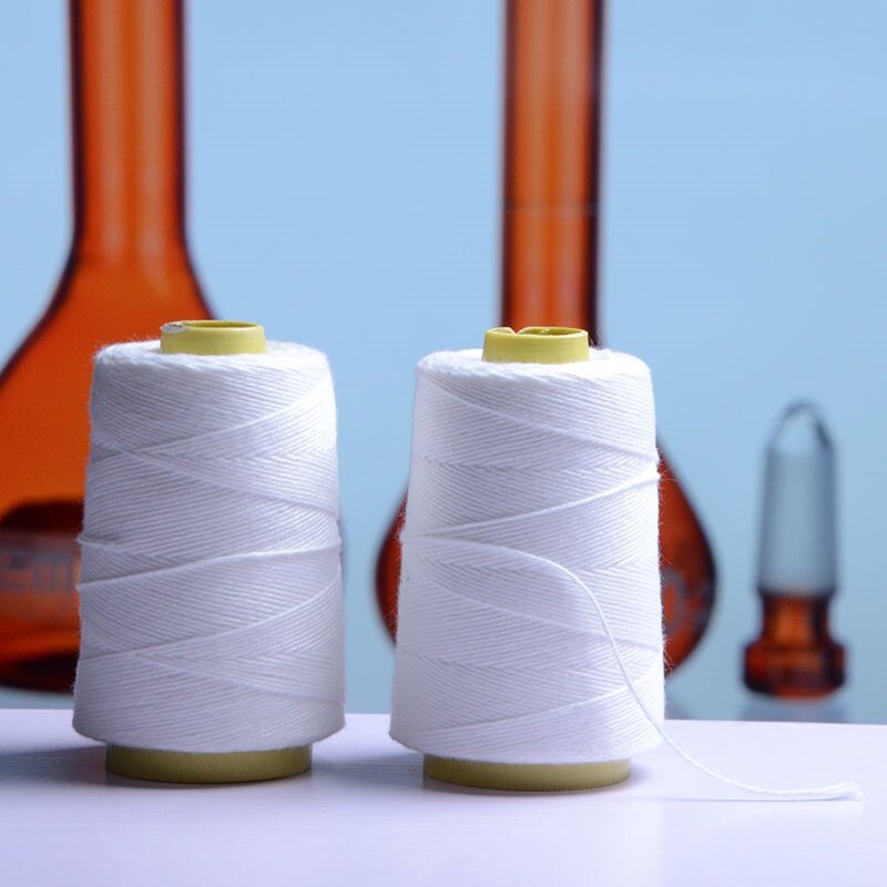纯棉线 线绳 白色 10米包邮1MM*150M容量瓶用绑绳耐酸碱