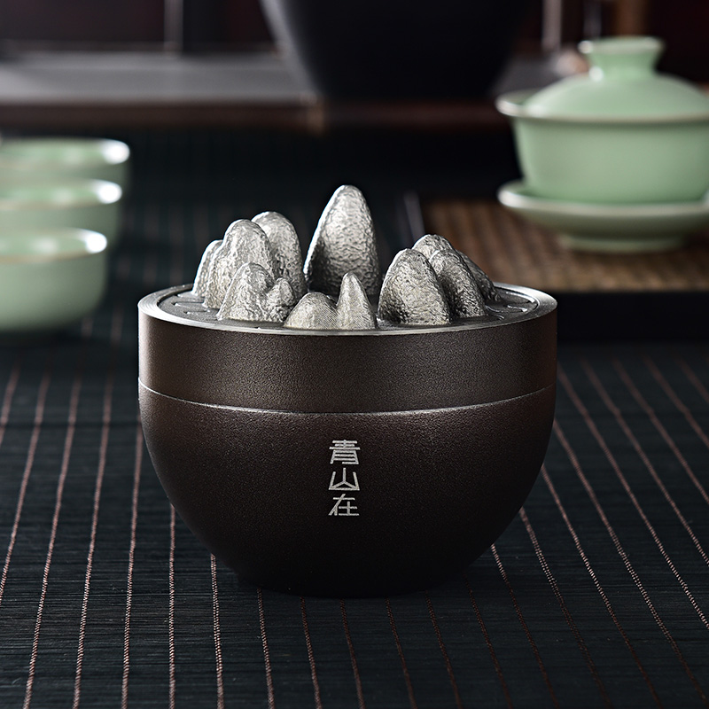 Tin cans, tea cans, pure tin, moisture-proof sealed tin cans, fresh-keeping storage cans, high-end holiday business gifts, custom LOGO