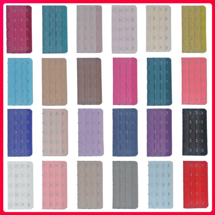 Five-row buckle lingerie lengthening buckle bra extended buckle back button widening of the buckle widening of the buckle buckle with adjustment 5-row 5