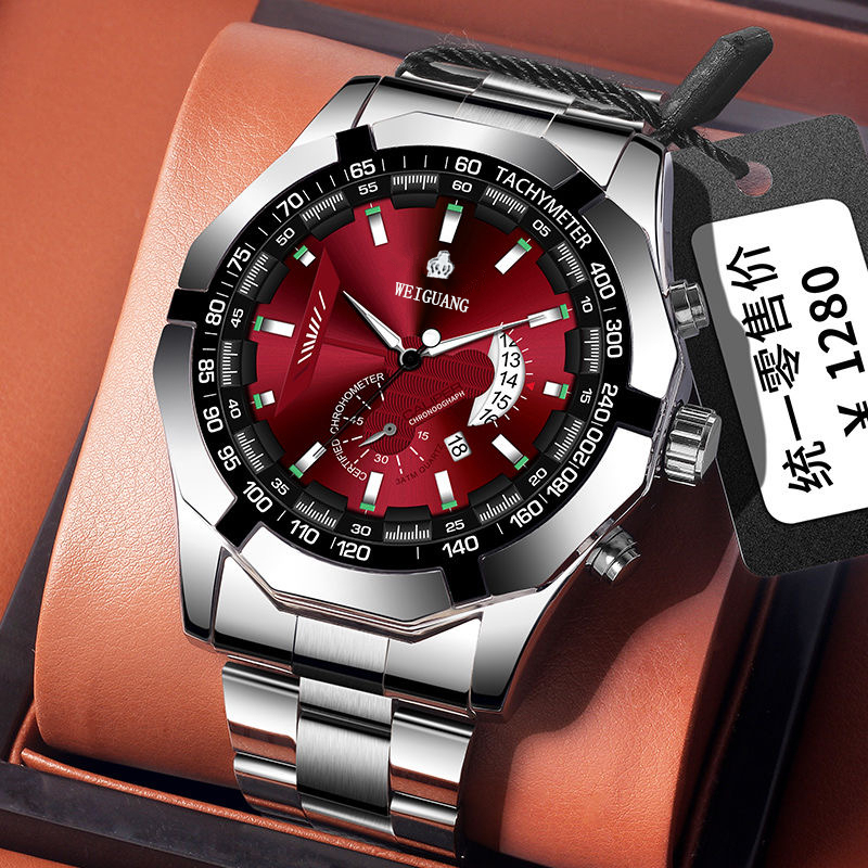 2026 New Fully Automatic Mechanical Watch Men's Korean Style Student Waterproof Luminous Calendar Business Large Dial 2026 New Fully Automatic Mechanical Watch Men's Korean Style Student Waterproof Luminous Calendar Business Large Dial