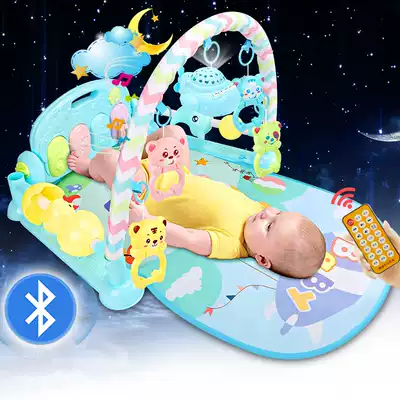 Baby baby gym stand pedal piano 0-3-6 three months to 1 year old coax baby artifact children lying toys