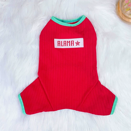 Одежда для домашних животных весна и летняя кошки и собачья одежда чистый хлопок с четырьмя перевернуты