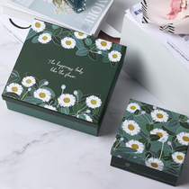Han Prints Wind Net Red Little Daisy Birthday Gift Box Fine Young Girl Hearts Lipstick Red Gift Packaging Empty Box