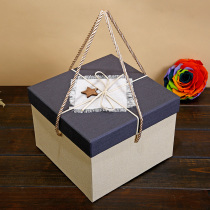 Creative Birthday Gift Box Beautifully Large square packing box to send boys and girls with zero food Gift Boxes Empty