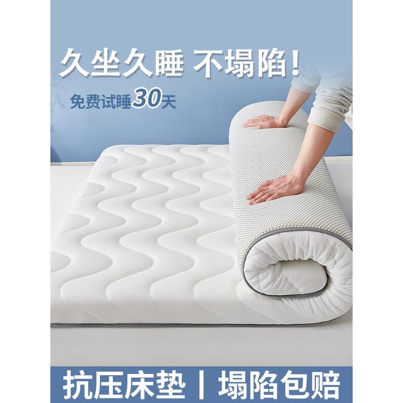 Memory Foam Mattress for Home Bedroom, Tatami Soft Pad, Single-Person Rental Student Dormitory Sponge Mat, Thickened Mattress Pad