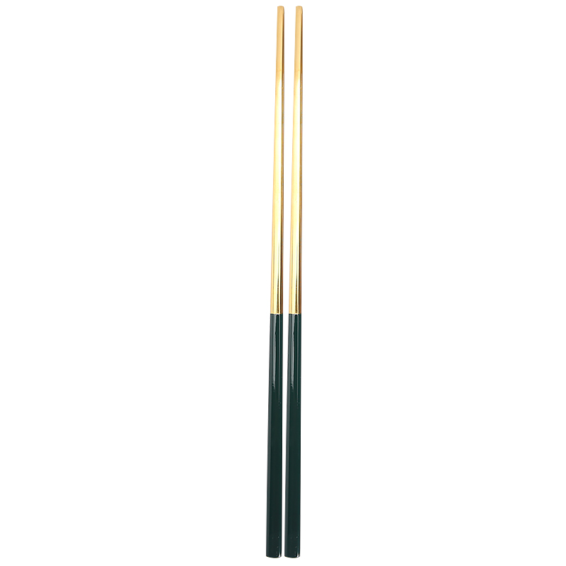 Nordic household 304 stainless steel chopsticks chopsticks health meal portable skid Japanese light and decoration ceramics gold chopsticks tableware