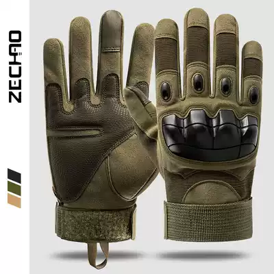 Tactical gloves male fitness outdoor Black Hawk full finger protection sports training outdoor military fans riding non-slip gloves men