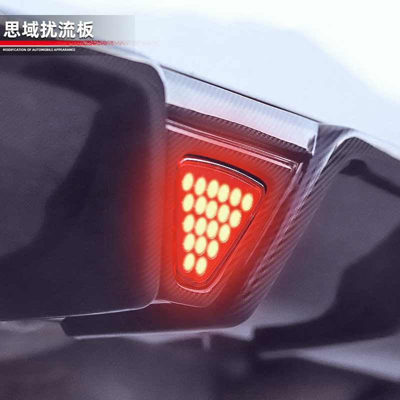 Suitable for the 10th Generation Civic Combustion Edition rear spoiler pilot lamp exhaust pipe modification accessories front shovel outside kit surrounded