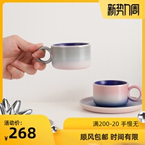  Elephant coffee cup Exquisite gift designer mug Small luxury ceramic cup Milk water cup Goddess super love