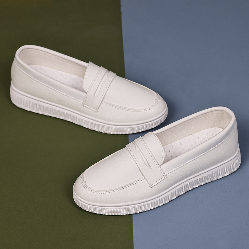 Nurse shoes female soft bottom summer soft bottom breathable not smelly feet medical work non-slip flat bottom spring and autumn small white single shoes