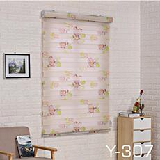 Шторы рулонные 卷帘卫生间防水遮光升降厨房厕所窗户拉式遮挡免打孔百叶窗帘遮阳