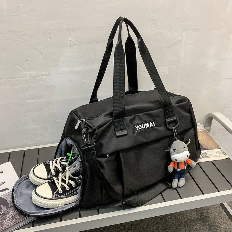 Travel Bag Women Dry Wet Separation Swimming Containing Bag Sports Fitness Bag Men's Large Capacity Handbag Short Luggage Bag