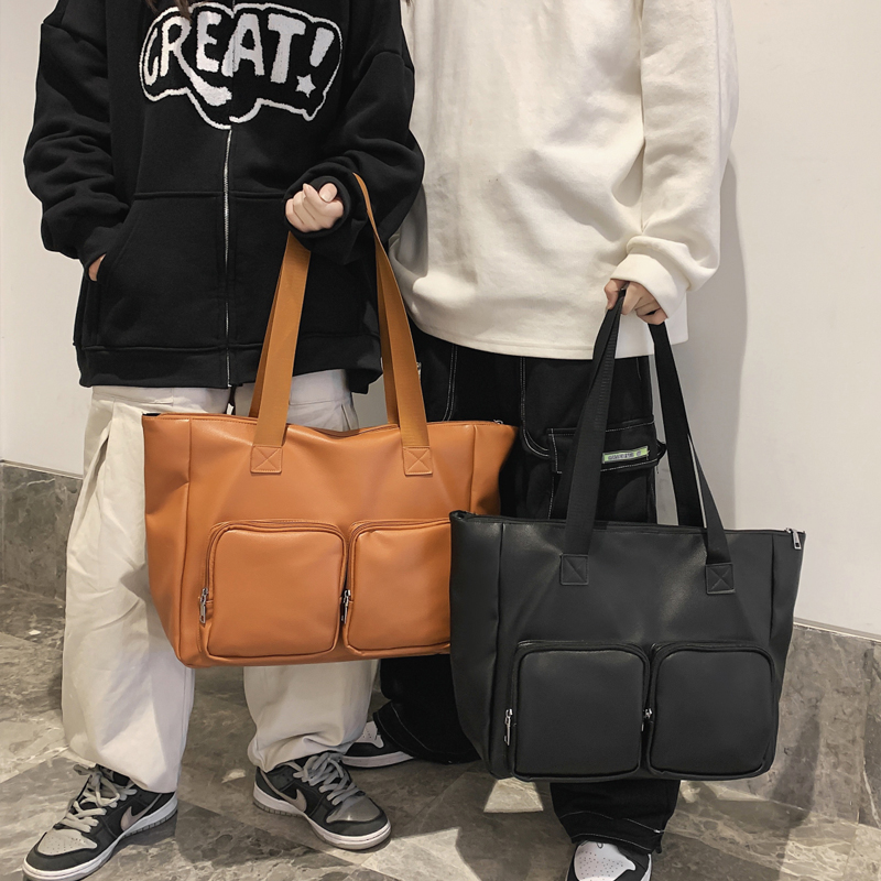 Travel bag women 2022 new handbag large capacity short-distance storage bag men's casual sports bag shoulder Messenger bag