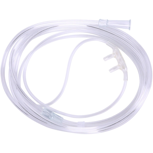 Весалажающий кислород -стюард с двойным затором на носовом носе одноразовая кислородная труба для кислорода водорода, поглощающая водородная кислородная трубка, кислородная трубка с кислородной трубкой.