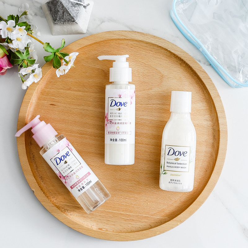 Travel size washing set shampoo bath skin care cleansing waterproof transparent bag travel military training toiletries