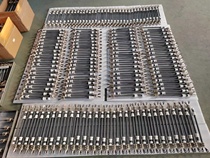 GD equal diameter silicon carbide heating tube heating rod muffle furnace industrial furnace professional silicon carbide rod 1625 degrees customization