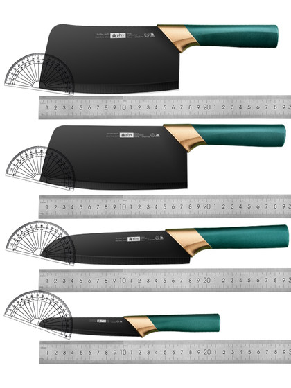 Knives kitchen kitchen knife cutting board set German full set stainless steel slicing chopping knife fruit kitchen knife combination home