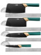Knives kitchen kitchen knife cutting board set German full set stainless steel slicing chopping knife fruit kitchen knife combination home