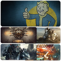 Helping mouse pad super large radiation four games thick e-sports Fallout4 laptop mat table pad custom