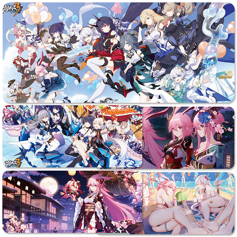 Collapse Three 3 Slip Rat Cushion Oversized Mat Electric Race Custom Table Mat Slip Rat Game Keyboard Pen Electric Lock Side