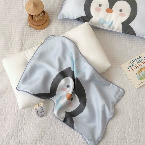 Наволочка, летняя детская шелковая подушка для детского сада