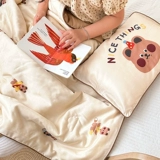 Наволочка, шелковая детская мультяшная подушка для детского сада