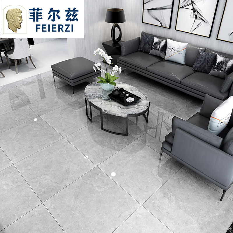 Fields all-over marble tile 800x800 floor tile living room kitchen bathroom non slip gray floor tiles