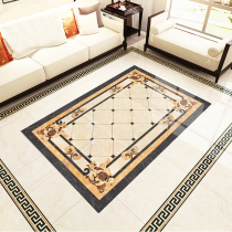 Fields parquet floor tiles 800x800 living room dining room courtyard corridor entrance European microcrystalline stone tiles