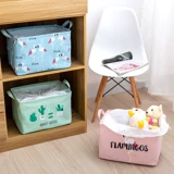 Ткань для домашнего использования, нижнее белье, коробка для хранения, корзина для хранения, носки, ящик для хранения, из хлопка и льна