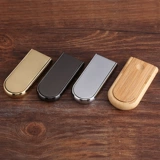 Портативные аксессуары из нержавеющей стали из сандалового дерева, металлическая трубка