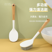 Toilet floor brush bathroom brush bathroom brush wall cleaning floor brush artifact bathtub wash tile toilet floor brush kitchen