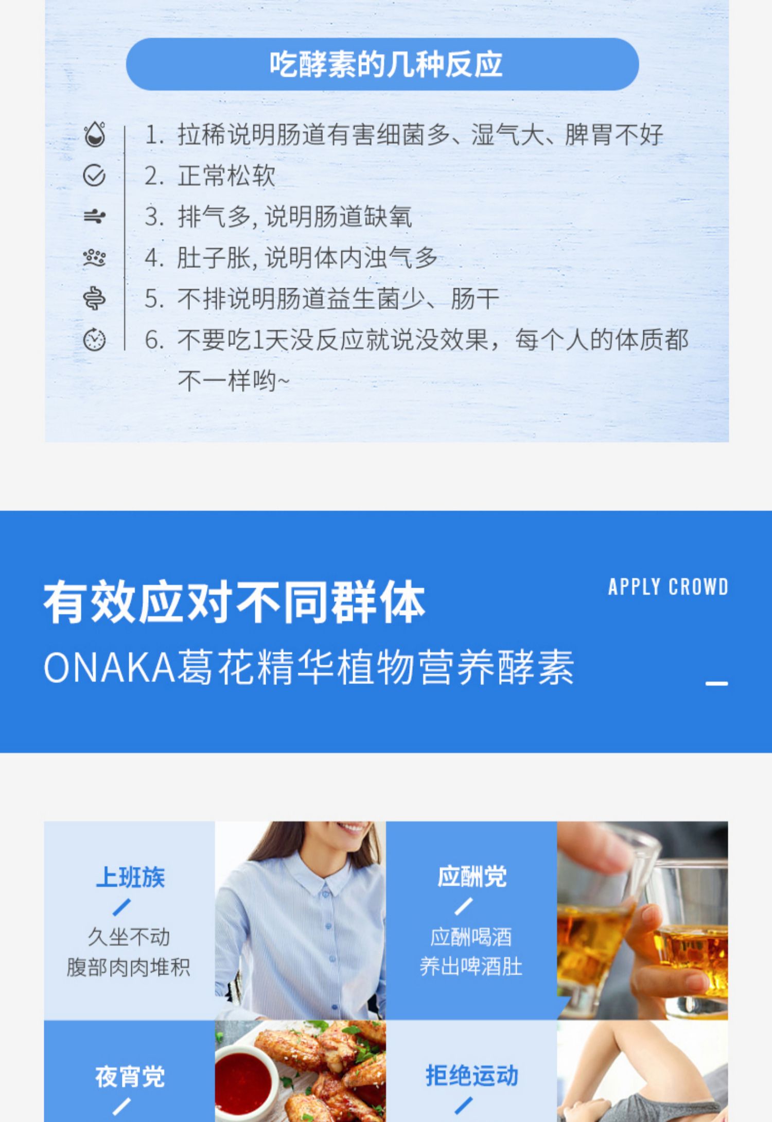 ONAKA膳食纤维酵素60粒/盒