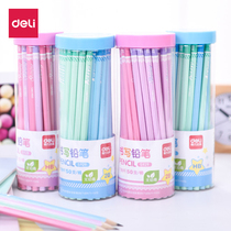 The hexagonal rod of the children of the Lighting Pencil HB Writing Pencil School Students Write with 2-than-Pencil Stationery Supplies 2b Exam Pencil Students with Grade 1 Wholesale