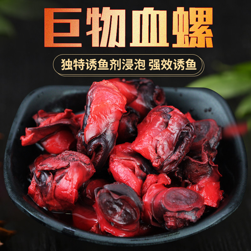 Fishing blood snail bait Fresh screw meat bait additive brewing specializing in snail grass carp black catfish pellet bait