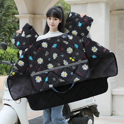 篮初秋冬加绒加厚包颈包肩挡风被