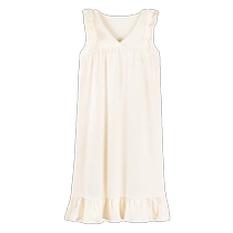 Summer 2024 new style cute and sweet style vest pajamas for women with breast pads and suspenders which can be worn outside as home clothes