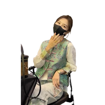 European spring new style national style embroidery fashionable sleeveless new Chinese vest for women 2024 niche slimming tops and jackets