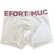 3 pairs of mens underwear loose boxer briefs pure cotton thin mid-waist large size deep crotch comfortable boxer shorts sports style