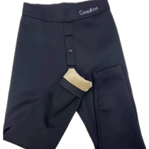 Mens Barbie pants autumn and winter warm pants black tight one-piece velvet leggings velvet pants plus velvet thickened shark pants