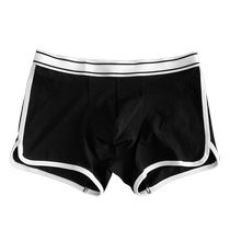 3-pack of mens underwear womens comfortable breathable pure cotton antibacterial sports shorts boys boxer briefs quick-drying boxer briefs