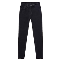Black velvet skinny jeans for women autumn and winter little black pants high-waisted elastic slim slimming pencil pants small-legged pants