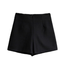 Black shorts for women in autumn and winter new high-waist tight hottie a-line womens group pants boot pants small hot pants leggings