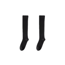 2 pairs of pressure slimming socks calf socks womens spring and autumn jk long over-the-knee socks pure cotton autumn and winter high thigh socks