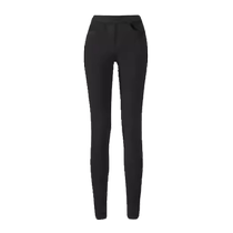 Black leggings for womens outer wear in autumn and winter new high-waisted elastic little black pants plus velvet and thickened tight pencil pants