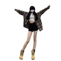 Black denim shorts for women summer 2024 new high-waisted elastic slimming small and versatile hot girl a-line hot pants