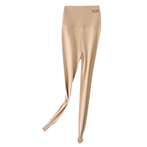 Flesh-colored light leg artifact shark pants for women to wear in autumn and winter naked flesh-colored water-gloss socks tight-fitting velvet and thickened leggings