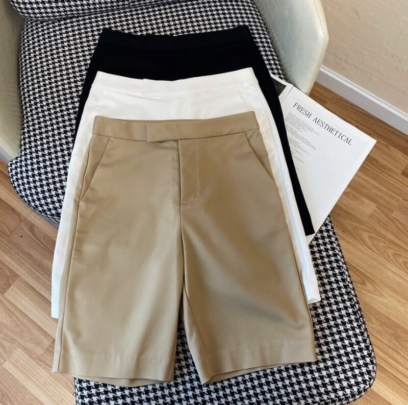 Slim summer thin pants loose and comfortable five - pants shorts commuter pants in pants