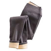 2 packs~Double-sided German velvet autumn pants for women in autumn and winter plus velvet thickened leggings thin velvet inner tights warm pants