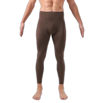 Mens Shark Pants Winter Plush Brushed Warm Pants Leggings Sports Brown Yoga Pants Tight Barbie Pants