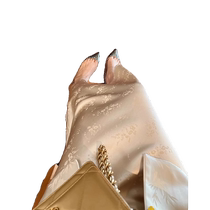 New Chinese style jacquard acetate skirt for women spring and summer new high waist drape hip skirt national style satin skirt